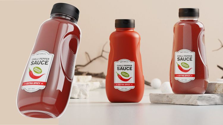 Sauce bottle